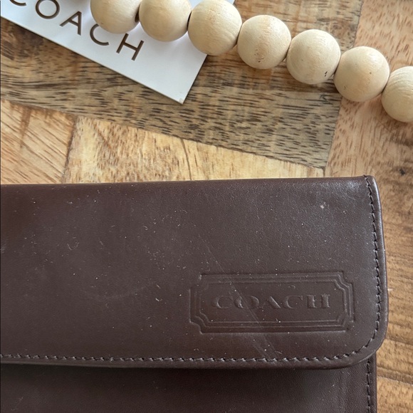 💳🤎COACH Combination Wallet Checkbook🤎💳 - Picture 2 of 12
